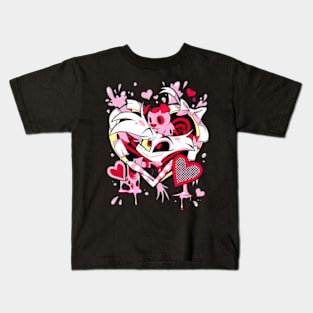 Hazbin Hotel Angel Dust Kids T-Shirt